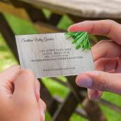 Moderne Boeren Markt Botanist of Bloemist Magnetisch Visitekaartje