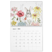 Moderne boerenkalender 2024 kalender (Mar 2026)