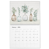 Moderne boerenkalender 2024 kalender (Feb 2026)