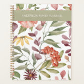 Moderne Boheemse Bloem Planner (Voorkant)