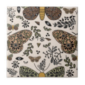 Moderne Boheemse mot Abstract naadloos patroon Tegeltje (Voorkant)