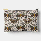 Moderne Boheemse Moth Wildflowers Abstract patroon Etui (Voorkant)