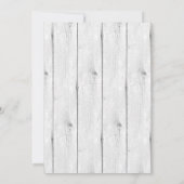 Moderne Boheemse typografie | Foto De datum opslaa Save The Date (Achterkant)