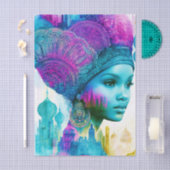 Moderne Boheemse Vrouwencollage FT2R Decoupage Tissuepapier (Craft)