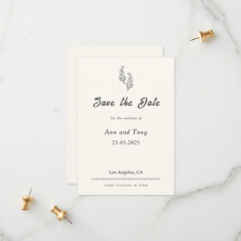 Moderne Boheemse Woestijnromantiek | Bewaar de dat Save The Date