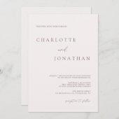 Moderne Bohemen-roam en muve-weddenschap Kaart (Voorkant / Achterkant)