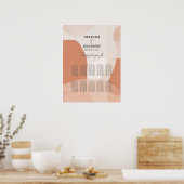 Moderne Bohemen - Verzamelspreidingskaart Poster (Keuken)