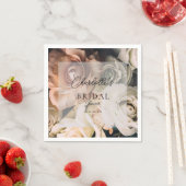 Moderne, bohemische, bloemen vrijgezellenfeest servet (Insitu)