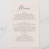 Moderne bohemische botanische pampagode (Achterkant)