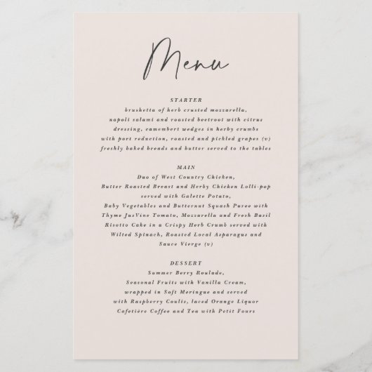 Moderne bohemische botanische pampagode (Achterkant)