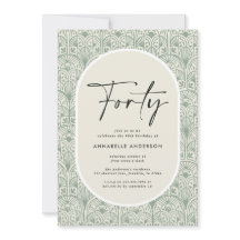 Moderne bohemische marokkaanse groene elegante ver