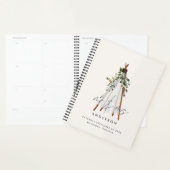 Moderne bohemische theepebotanische achtertuin planner (Display)
