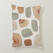 Moderne Boho Aardetinten Abstract ID1273 Accent Kussen (Voorkant(Verticaal))