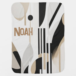 Moderne Boho Abstracte Vormen Inbakerdoek