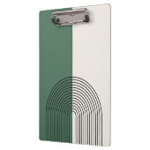 Moderne Boho Abstractie Klembord (Links)