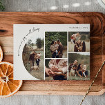 Moderne Boho Arch Beige Joy In All Things 5 Foto Feestdagenkaart<br><div class="desc">Vier de vreugde van het seizoen met deze moderne boho boog beige vreugde in alle dingen 5 foto vakantie kaart. Het unieke en chique bewerkbare script creëer is een vleugje charme en individualiteit. Het eenvoudige, elegante zwart-wit ontwerp, met een klassieke bohemian boog lijst, roept een grillige winterambiance op. Het minimale...</div>