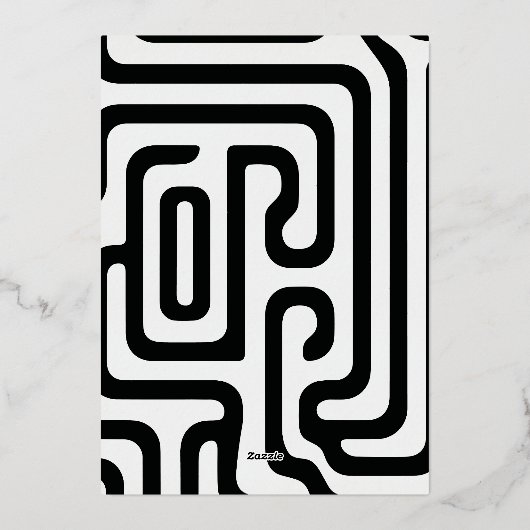 Moderne Boho Arch Foto Afstuderen Aankondiging (Achterkant)