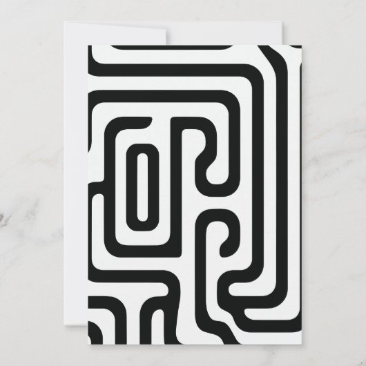 Moderne Boho Arch Foto Afstuderen Aankondiging (Achterkant)