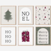 Moderne Boho Arch Groen en Goud Vrolijk Print