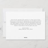 Moderne Boho Arch Joy In Alle Dingen Vijf Foto Feestdagenkaart (Achterkant)