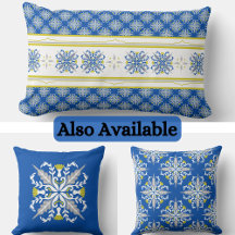 Moderne Boho Blauw en geel Naadloze Textuur