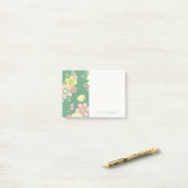 Moderne Boho Bloemen Kleurrijk Post-it® Notes (Op bureau)