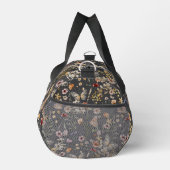 Moderne Boho Bloemige Monogram Naam Plunjezak (Rechts)