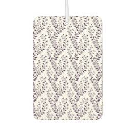 Moderne Boho Bloempatroon Pr Plum Wit Luchtverfrisser