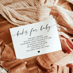 Moderne Boho-boeken voor baby-insteekkaart   Neutr Kaart
