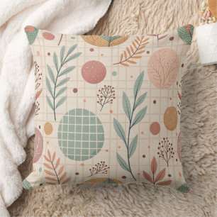 Moderne Boho Botanisch   Minimalistisch & Geometri Kussen