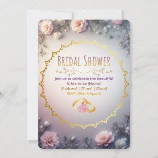 Moderne Boho Bruiloftsfeest Uitnodiging – Terracot