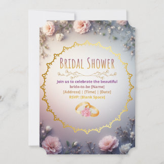 Moderne Boho Bruiloftsfeest Uitnodiging – Terracot