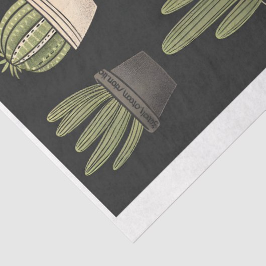 Moderne Boho Cactus Collectie C9 Decoupage Tissuepapier (Detail)