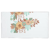 Moderne Boho Floral Home Decor Kussensloop (Voorkant-Links)