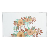 Moderne Boho Floral Home Decor Kussensloop (Achterkant-Rechts)