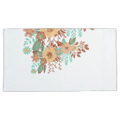 Moderne Boho Floral Home Decor Kussensloop (Voorkant-Rechts)