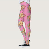 Moderne Boho Floral Home Decor Leggings (Links)