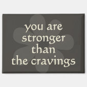 Moderne Boho Flower Weight Loss Motivatie koelkast Magneet (Voorkant)