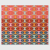 Moderne Boho Geometrie Cadeaupapier (Vlak)