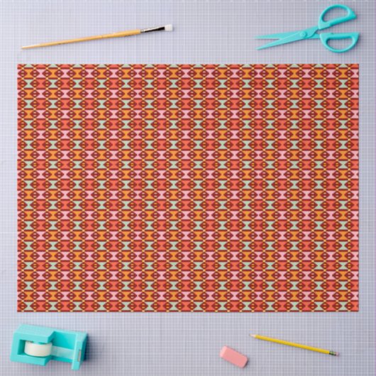 Moderne Boho Geometrie Tissuepapier (Craft)