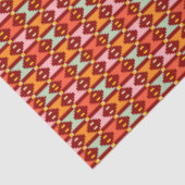 Moderne Boho Geometrie Tissuepapier (Detail)