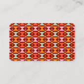 Moderne Boho Geometrie Visitekaartje (Voorkant)