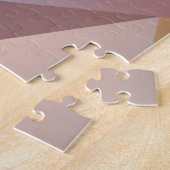 Moderne Boho Geometrische Vormen Ombre Legpuzzel (Zijkant)