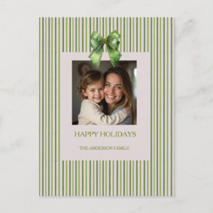 Moderne Boho Kerstbomen Decor Kerstkaart Briefkaart