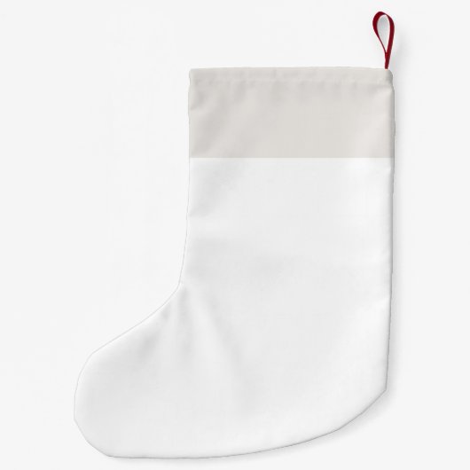 Moderne Boho Kerstmis met naam Kleine Kerstsok (Achterkant)