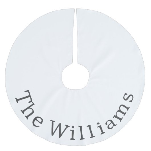 Moderne Boho Kerstmis met naam Tree Rok Kerstboom Rok (Voorkant)