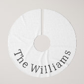 Moderne Boho Kerstmis met naam Tree Rok Kerstboom Rok