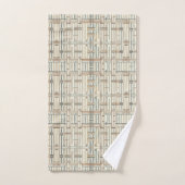 Moderne Boho Lineaire Geometrische ID1276 Bad Handdoek (Handdoek)