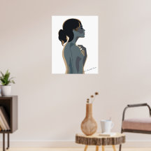 Moderne Boho Muur Kunst Elegante Minimalistische V