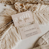 Moderne Boho Neutral Coupon Discount Kaart